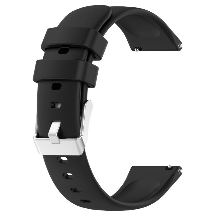 For Huawei Watch GT3 42mm 20mm Smooth Solid Color Silicone Watch Band(Black) - free shipping - PMC TechLife - Order now!