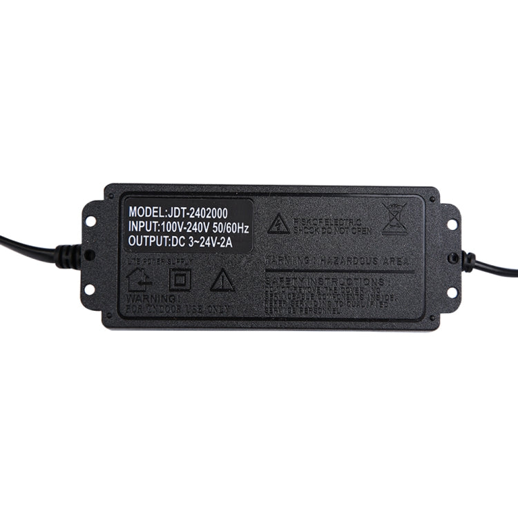 AC To DC Adjustable Voltage Power Adapter Universal Power Supply Display Screen Power Switching Charger EU, Output Voltage:3-12-5A - Power Supplies by PMC TechLife | Online Shopping South Africa | PMC TechLife
