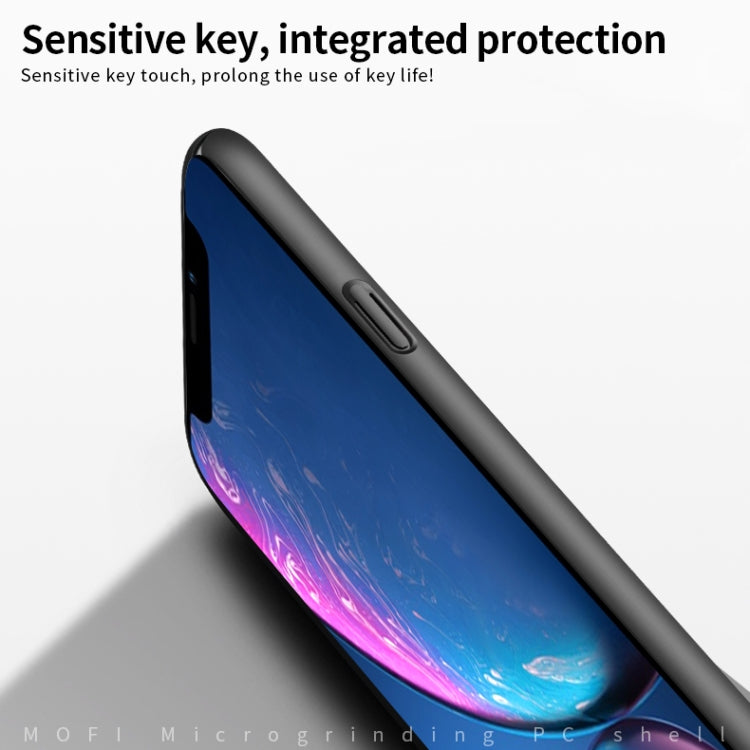 For iPhone 11 MOFI Frosted PC Ultra-thin Hard Case (Black) - iPhone 11 Cases by MOFI | Online Shopping South Africa | PMC Jewellery | Buy Now Pay Later Mobicred