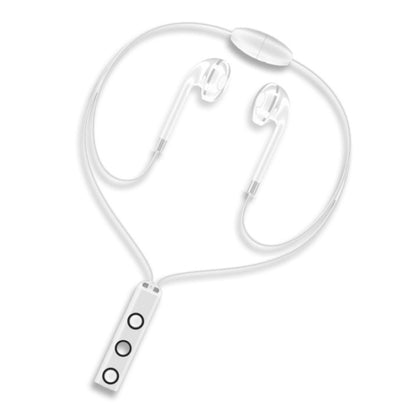 BT313 Magnetic Earbuds Sport Wireless Headphone Handsfree bluetooth HD Stereo Bass Headsets with Mic(White) - Sport Earphone by PMC Jewellery | Online Shopping South Africa | PMC Jewellery