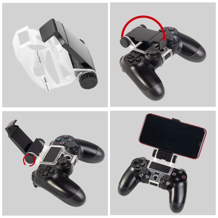 DOBE Adjustable Smart Mobile Phone Clamp Holder For PS4/Slim/Pro Controller - Holder by DOBE | Online Shopping South Africa | PMC Jewellery