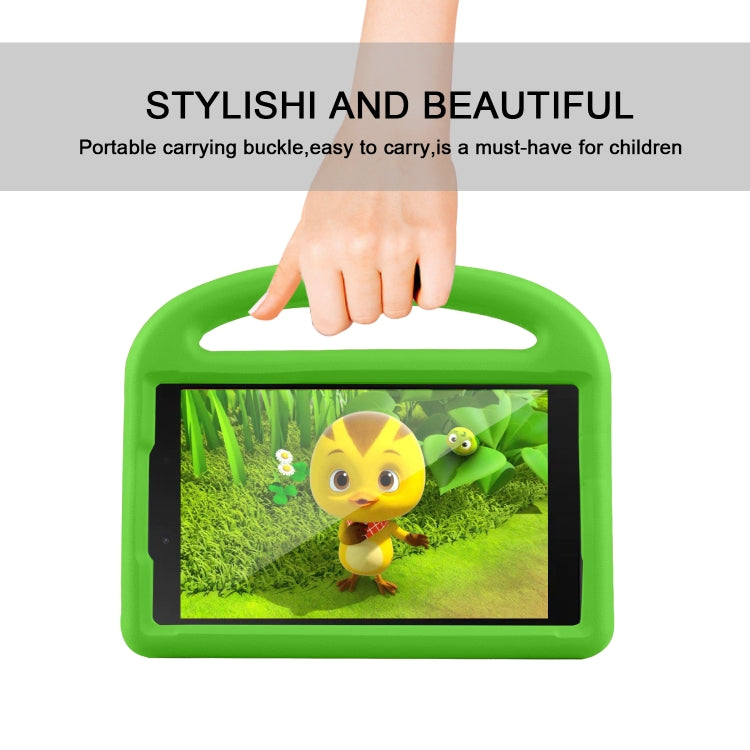 For Galaxy Tab A 8.0 (2019)T290 / T295 Sparrow Style Flat Anti Falling Protective Shell with Bracket(Green) - Tab A 8.0 & S Pen (2019) P200/P205 by PMC TechLife | Online Shopping South Africa | PMC TechLife | Buy Now Pay Later Mobicred