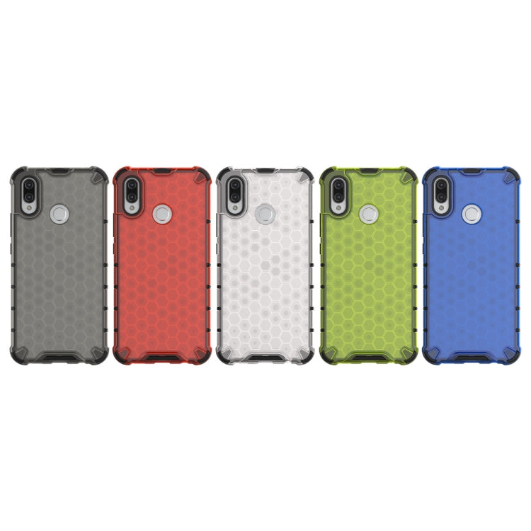 For Huawei Nova 3i  Shockproof Honeycomb PC + TPU Case(Blue) - Huawei Cases by PMC TechLife | Online Shopping South Africa | PMC TechLife | Buy Now Pay Later Mobicred