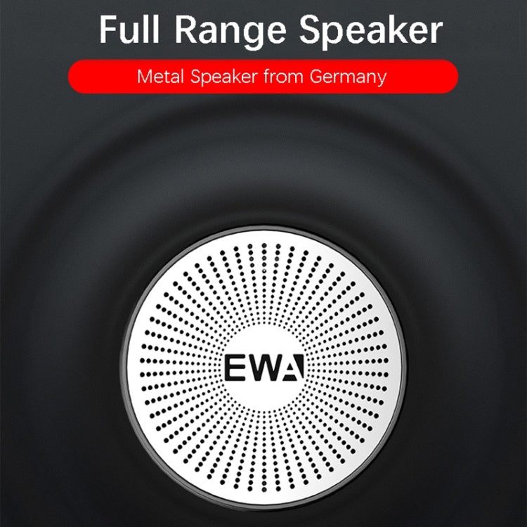 EWA A103 Portable Bluetooth Speaker Wireless Heavy Bass Bomm Box Subwoofer Phone Call Surround Sound Bluetooth Shower Speaker(Rose Gold) - Mini Speaker by EWA | Online Shopping South Africa | PMC Jewellery