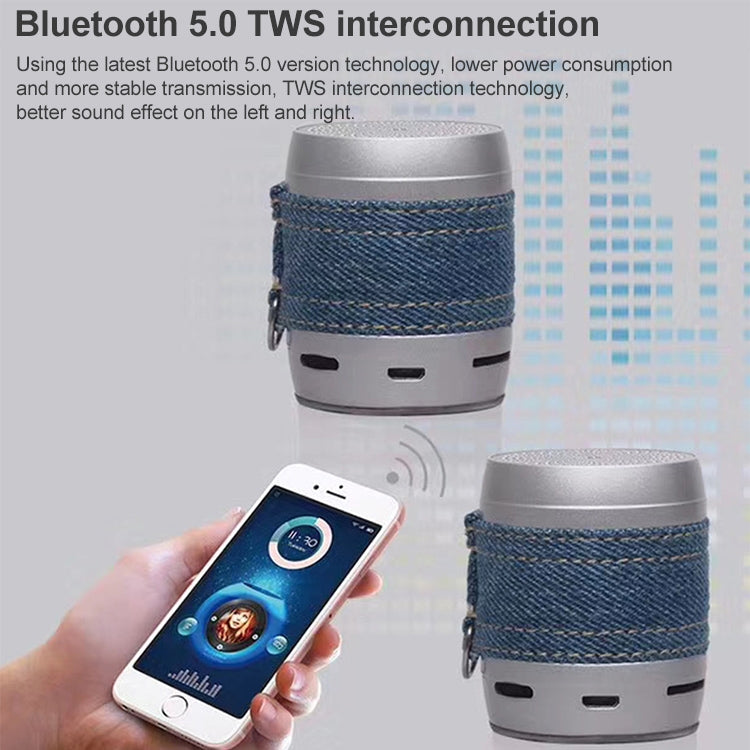 EWA A113 Portable Super Mini Bluetooth Speaker Wireless Bass Subwoofer Boom Box Speakers(Gold) - Mini Speaker by EWA | Online Shopping South Africa | PMC Jewellery