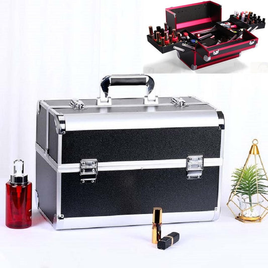 Professional Makeup Box Beauty Salon Manicure Toolbox, Color:Oversized Black - Storage Boxes by PMC Jewellery | Online Shopping South Africa | PMC Jewellery