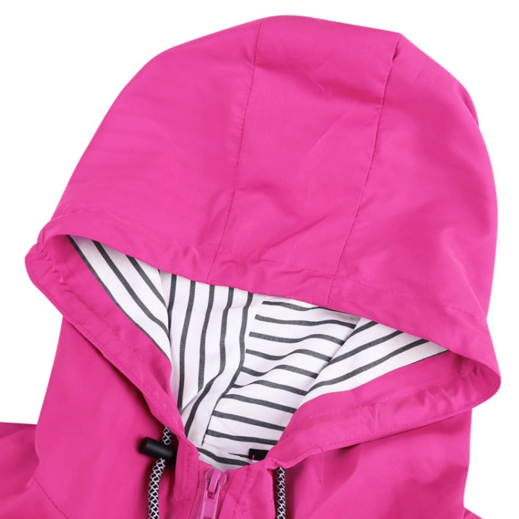 Women Waterproof Rain Jacket Hooded Raincoat, Size:XL(Black) - Hoodie by PMC Jewellery | Online Shopping South Africa | PMC Jewellery