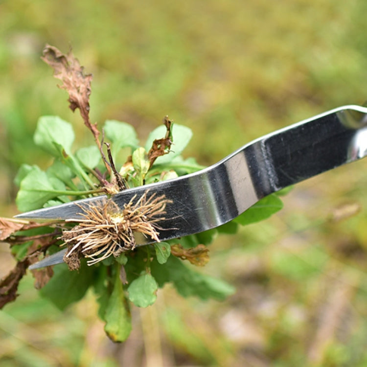 Thick Stainless Steel Weeder Wooden Handle Root Picking Tool - Garden Hand Tools by PMC TechLife | Online Shopping South Africa | PMC TechLife | Buy Now Pay Later Mobicred