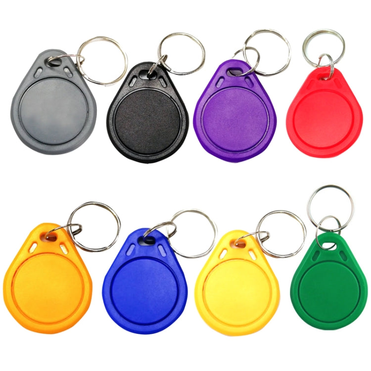 10PCS IC Access Control Card Entree Control M1 Compatibel Fudan Rfid 13.56Mhz Keyfob Sleutelhanger Tag Sleutelhanger(Purple) - Access Card by PMC Jewellery | Online Shopping South Africa | PMC Jewellery