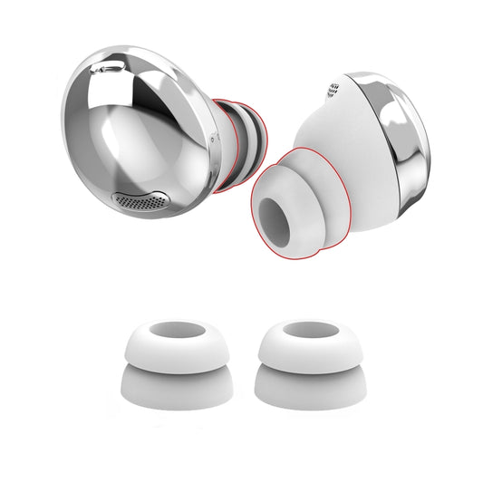 For Samsung Galaxy Buds Pro AhaStyle PT168 Silicone Earphone Earcups, Size:M(White) - Anti-dust & Ear Caps by AhaStyle | Online Shopping South Africa | PMC Jewellery
