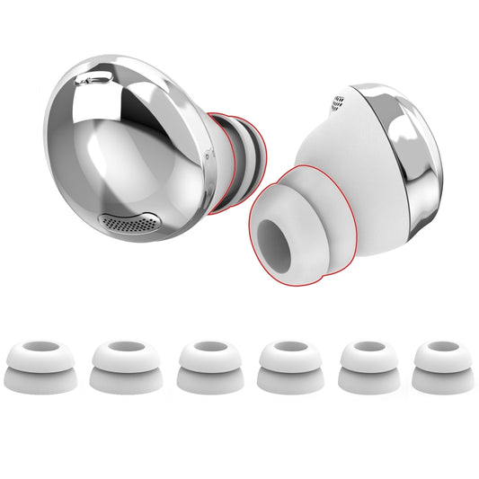 For Samsung Galaxy Buds Pro AhaStyle PT168 Silicone Earphone Earcups, Size:S+M+L(White) - Anti-dust & Ear Caps by AhaStyle | Online Shopping South Africa | PMC Jewellery