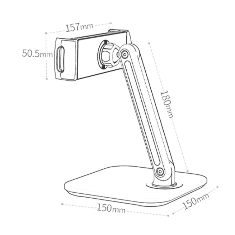 SSKY X28 Desktop Phone Tablet Stand Folding Bed Head Online Classes Convenient Support(Black) - free shipping - PMC TechLife - Order now!