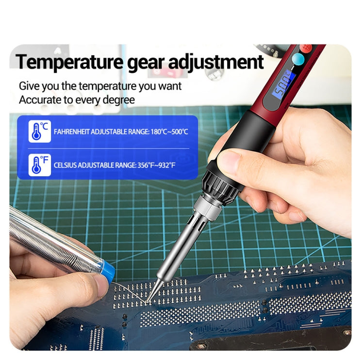 ANENG 60W Adjustable Temperature Electric Soldering Iron Welding Tool, US Plug(SL103) - free shipping - PMC TechLife - Order now!