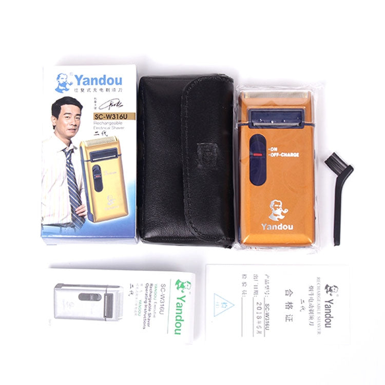 Yandou SC-W316U Electric Shaver Rechargeable Shaver with Sideburns CN Plug - Electric Shavers by Yandou | Online Shopping South Africa | PMC Jewellery