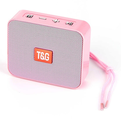 T&G TG166 Color Portable Wireless Bluetooth Small Speaker(Pink) - Mini Speaker by T&G | Online Shopping South Africa | PMC Jewellery