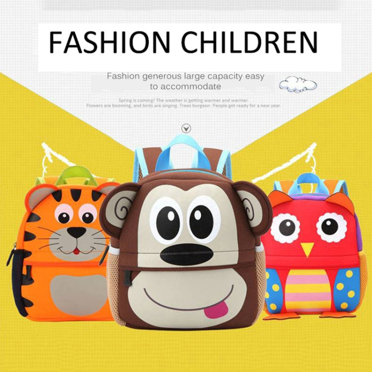 Cute Kid Toddler School Bags Kindergarten Children bag 3D Cartoon Animal Bag(Goat) - Kids Bags by PMC Jewellery | Online Shopping South Africa | PMC Jewellery