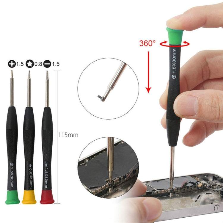 21 in 1 Mobile Phone Repair Tools Kit for iPhone - Tool Kits by JIAFA | Online Shopping South Africa | PMC Jewellery