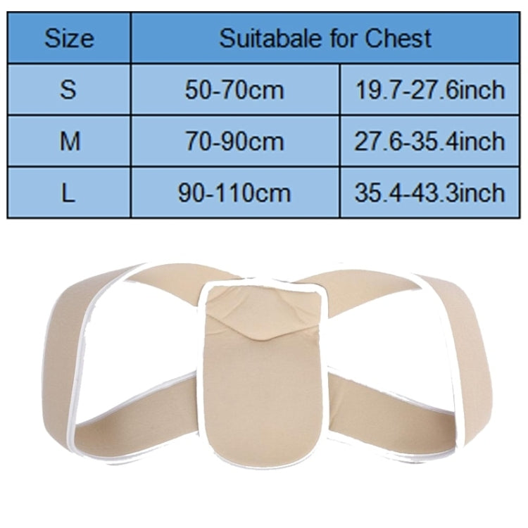 Adjustable Upper Back Shoulder Support Posture Corrector Adult Corset Spine Brace Back Belt, Size:L(Black) - Corrector by PMC Jewellery | Online Shopping South Africa | PMC Jewellery