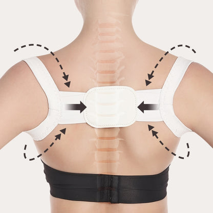 Adjustable Women Back Posture Corrector Shoulder Support Brace Belt Health Care Back Posture Belt, Size:L (Black) - Corrector by PMC Jewellery | Online Shopping South Africa | PMC Jewellery