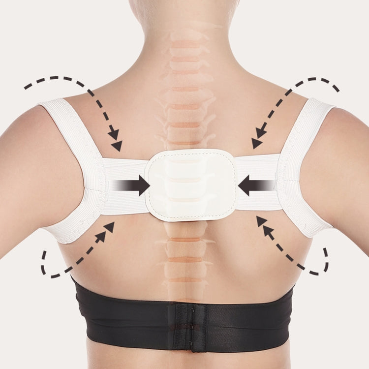 Adjustable Women Back Posture Corrector Shoulder Support Brace Belt Health Care Back Posture Belt, Size:XXL (Black) - Corrector by PMC Jewellery | Online Shopping South Africa | PMC Jewellery