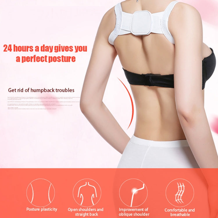 Adjustable Women Back Posture Corrector Shoulder Support Brace Belt Health Care Back Posture Belt, Size:XXL (Black) - Corrector by PMC Jewellery | Online Shopping South Africa | PMC Jewellery