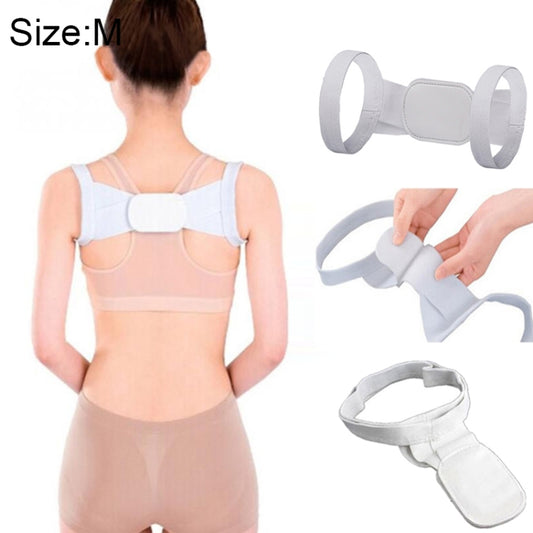 Adjustable Women Back Posture Corrector Shoulder Support Brace Belt Health Care Back Posture Belt, Size:M(White) - Corrector by PMC Jewellery | Online Shopping South Africa | PMC Jewellery