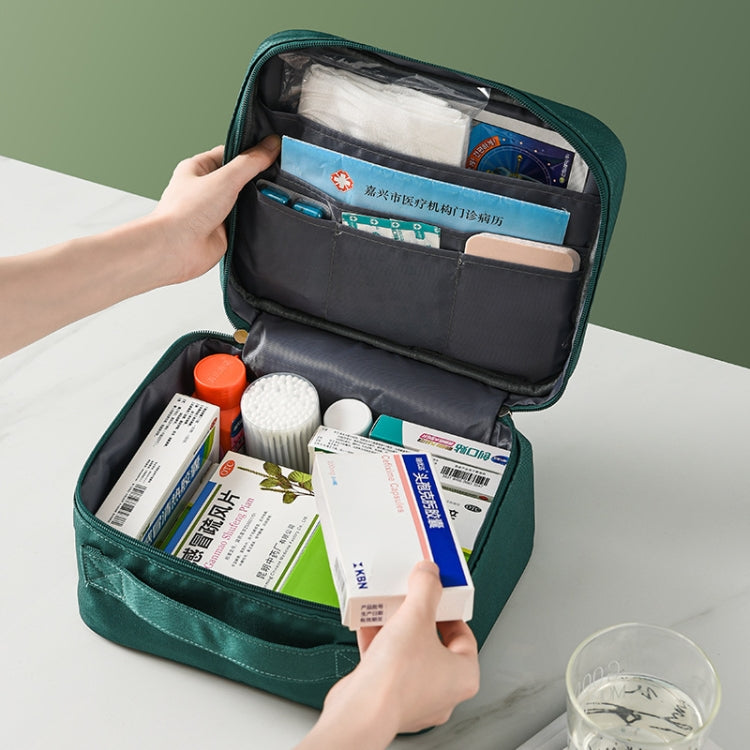 Thickened Large-Capacity Multifunctional Medicine Box Family Portable Storage Bag(Gray) - free shipping - PMC TechLife - Order now!