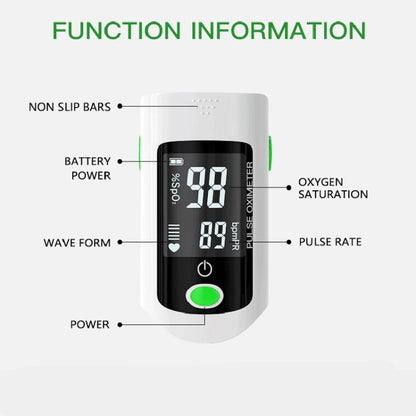 X1805 Oxygen Saturation Detector Medical Monitoring Heart Rate Finger Clip Oximeter - Finger Pulse Oximeter by PMC Jewellery | Online Shopping South Africa | PMC Jewellery