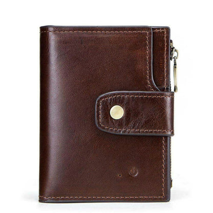 Men Leather Wallet Smart Bluetooth Antimagnetic RFID Anti-Lost Anti-Theft Multi-Function Coin Purse - Antimagnetic RFID Package by PMC Jewellery | Online Shopping South Africa | PMC Jewellery | Buy Now Pay Later Mobicred