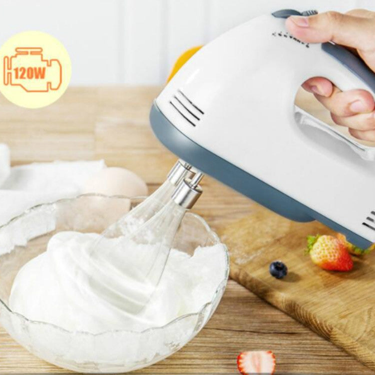 Whisk Electric Household Mini Whisk Baking Small Whipped Cream Machine, Specification:US Plug+4 Stirring Rods - Stirrer & Squeezer by PMC TechLife | Online Shopping South Africa | PMC TechLife