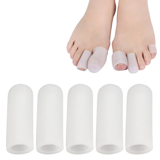 5 PCS Corn Toe Cover Finger Toe Care Set Color Random Delivry, Style:Closed L - Corrector by PMC Jewellery | Online Shopping South Africa | PMC Jewellery