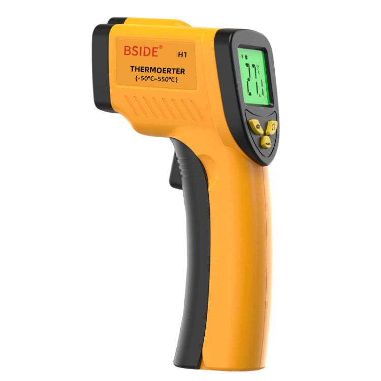 BSIDE H1 550 Degree Celsius Infrared Thermometer Handheld Non-Contact Thermometer - Thermostat & Thermometer by BSIDE | Online Shopping South Africa | PMC Jewellery | Buy Now Pay Later Mobicred