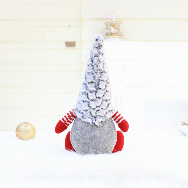 Christmas Decorations Santa Claus Faceless Doll Decoration Gift(Gray) - Dolls by PMC Jewellery | Online Shopping South Africa | PMC Jewellery