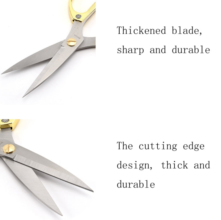 K82 Stainless Steel Alloy Scissors Multifunctional Household Powerful Diamond Scissors(Silver) - Burin &Cutting Knife by PMC Jewellery | Online Shopping South Africa | PMC Jewellery