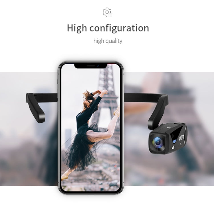 ORDRO EP6 Head-Mounted WIFI APP Live Video Smart Sports Camera Without Remote Control(Black) - Other Camera by PMC Jewellery | Online Shopping South Africa | PMC Jewellery