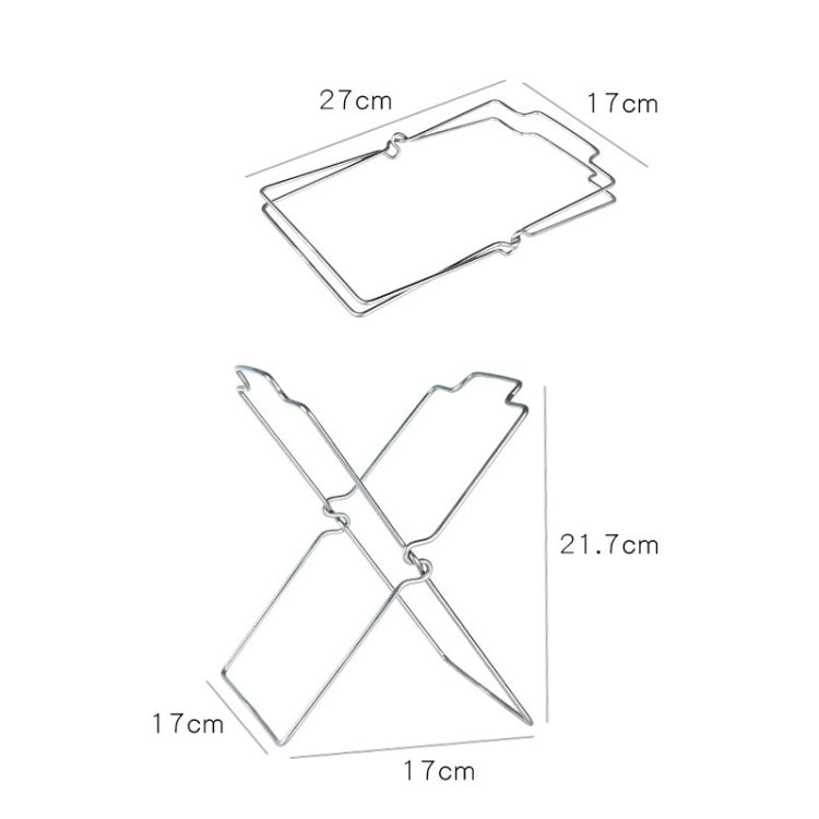 Stainless Steel Kitchen Foldable Storage Rack Plastic Bag Towel Trash Can Holder - Shelf by PMC TechLife | Online Shopping South Africa | PMC TechLife