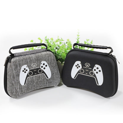 3 PCS AOLION Game Handle Waterproof EVA Storage Bag Hard Shell Bag For PS5/PS4(Gray) - Bags by PMC Jewellery | Online Shopping South Africa | PMC Jewellery