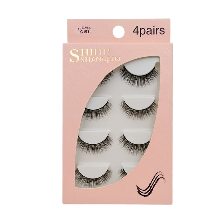 2 PCS 4 Pairs In One Box Handmade Mink False Eyelashes Slender And Long Three-Dimensional Multilayer Eyelashes(G101) - Eyes by PMC Jewellery | Online Shopping South Africa | PMC Jewellery