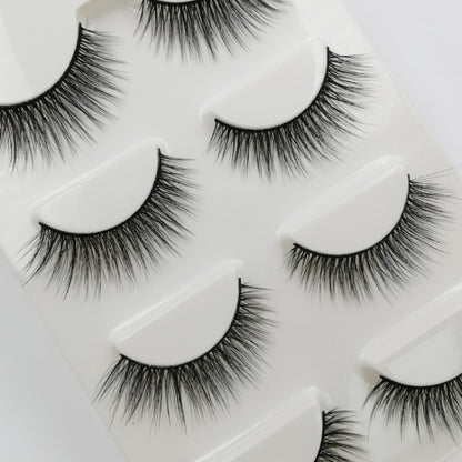 2 PCS 4 Pairs In One Box Handmade Mink False Eyelashes Slender And Long Three-Dimensional Multilayer Eyelashes(G104) - Eyes by PMC Jewellery | Online Shopping South Africa | PMC Jewellery