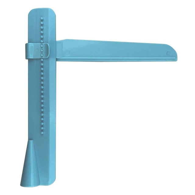 Adjustable DIY Cake Scraper Smoother Fondant Spatulas Cake Edge Smoother Cream(Blue) - Food Molds by SK SHINING CROWN | Online Shopping South Africa | PMC TechLife | Buy Now Pay Later Mobicred