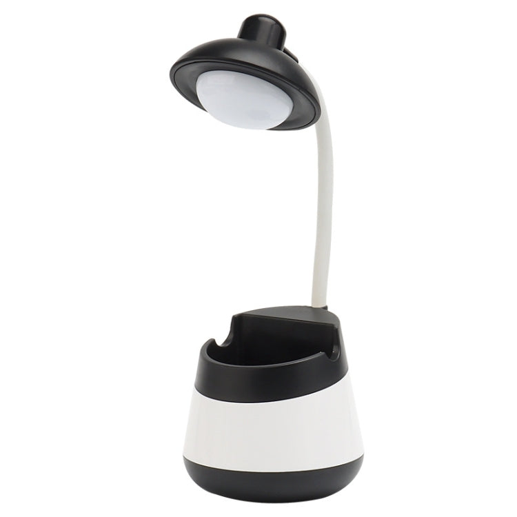 USB Charging LED Desk Light Eye Protection Lamp with Pen Holder and Phone Holder(CS276-4 Black) -  by PMC Jewellery | Online Shopping South Africa | PMC Jewellery