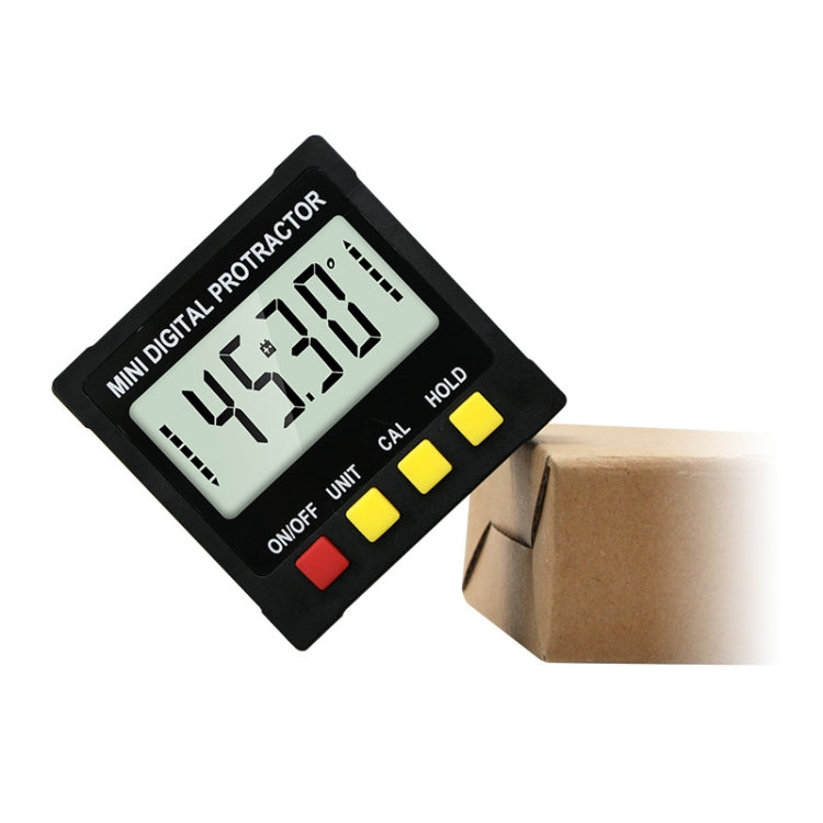 Electronic Digital Display Inclinometer Slope Level Protractor Four-Sided Magnetic Angle Ruler - Measuring Tools by PMC Jewellery | Online Shopping South Africa | PMC Jewellery