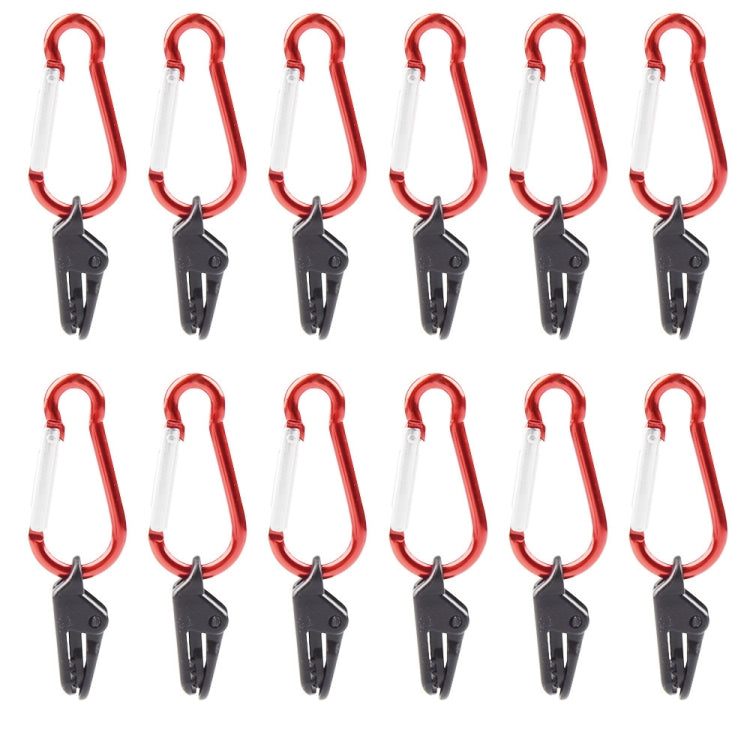 20 PCS Camping Tent Windproof Fixing Clip Outdoor Barbecue Canopy Tarp Fixed Pull Point Clip - Tents & Accessories by PMC Jewellery | Online Shopping South Africa | PMC Jewellery