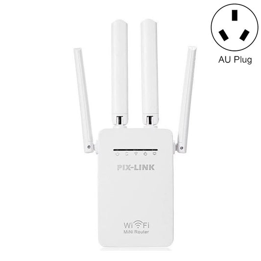 PIX-LINK LV-WR09 300Mbps WiFi Range Extender Repeater Mini Router(AU Plug) - Wireless Routers by PMC Jewellery | Online Shopping South Africa | PMC Jewellery
