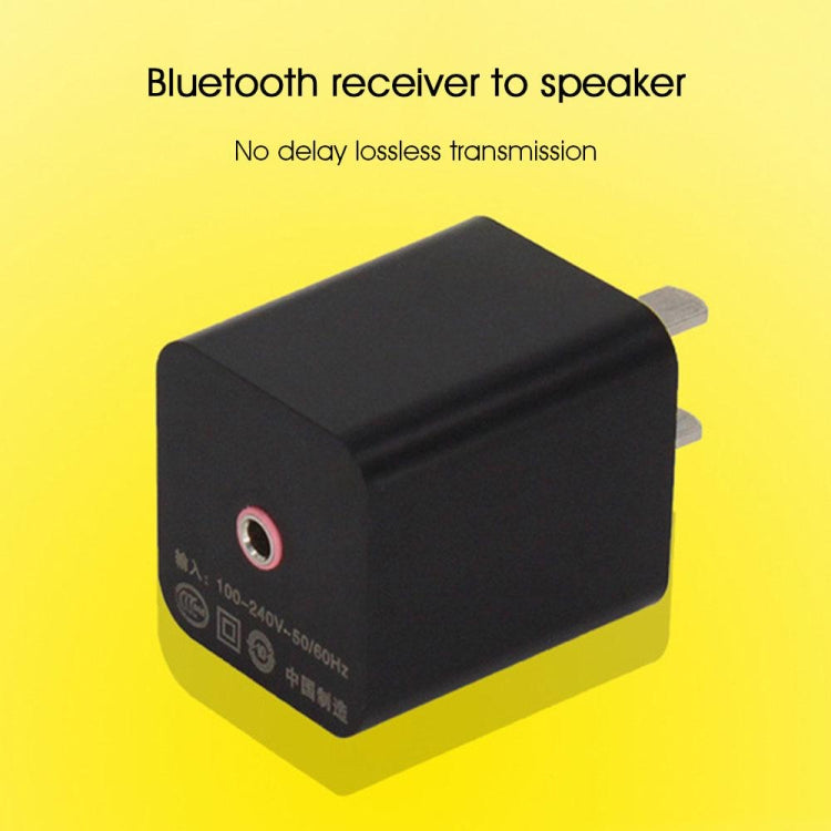 Q8S Bluetooth Receiver Audio Power Amplifier Stereo Audio Adapter HIFI Non-Destructive Transmission Converter, CN Plug - Audio Receiver Transmitter by PMC Jewellery | Online Shopping South Africa | PMC Jewellery