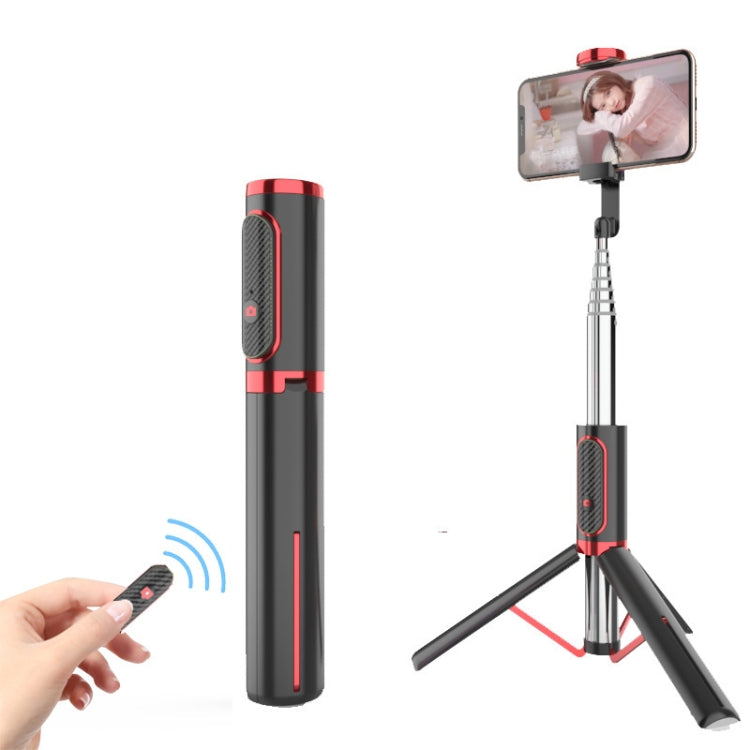 Bluetooth Selfie Stick with Tripod Multi-function Gimbal Mobile Phone Fill Light Live Support(Black) - Selfie Sticks by PMC Jewellery | Online Shopping South Africa | PMC Jewellery