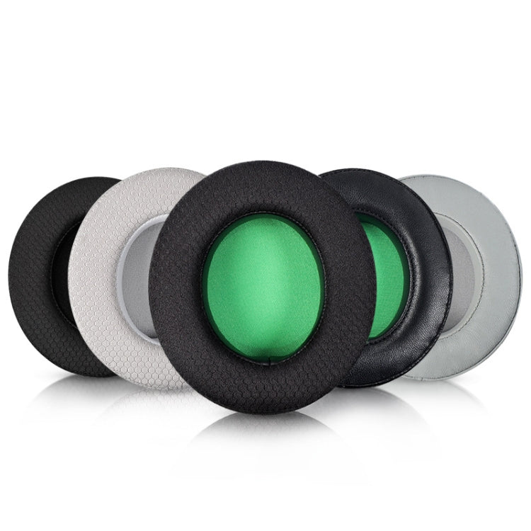 2 PCS Headset Sponge Case For Razer BlackShark V2/V2X/V2SE, Colour: Ellipse(Black) - Earmuff & Pad by PMC Jewellery | Online Shopping South Africa | PMC Jewellery