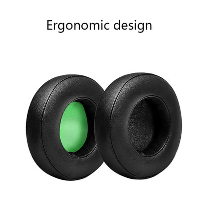 2 PCS Headset Sponge Case For Razer BlackShark V2/V2X/V2SE, Colour: Ellipse(Black Green Net) - Earmuff & Pad by PMC Jewellery | Online Shopping South Africa | PMC Jewellery