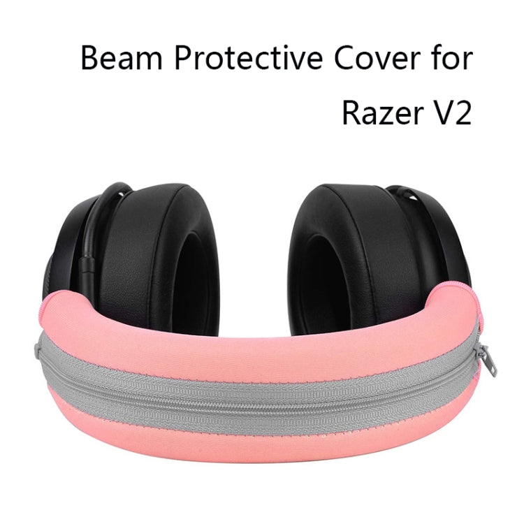 2 PCS Headset Sponge Case For Razer BlackShark V2/V2X/V2SE, Colour: Ellipse(Black Net Black Bottom) - Earmuff & Pad by PMC TechLife | Online Shopping South Africa | PMC TechLife