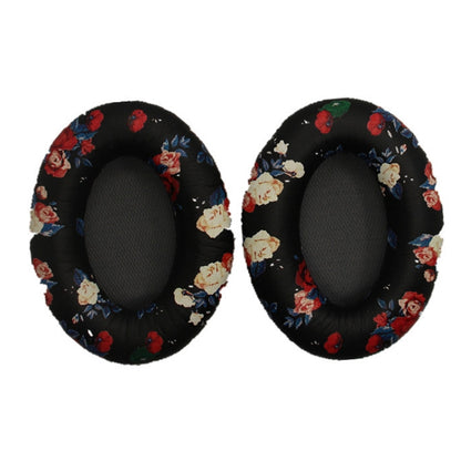 2 PCS Headset Sponge Cover For BOSE QC15 / QC3 / QC2 / QC25 / AE2 / AE2i(Print Color + Gray) - Earmuff & Pad by PMC Jewellery | Online Shopping South Africa | PMC Jewellery